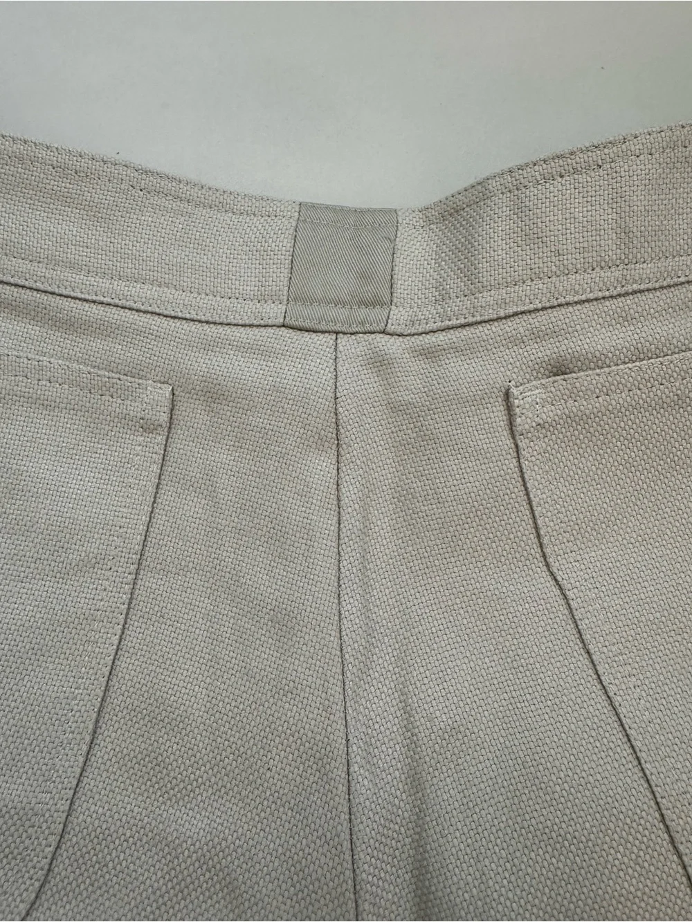 Read note - Loro Piana Midnight Blue High Waist Shorts 42